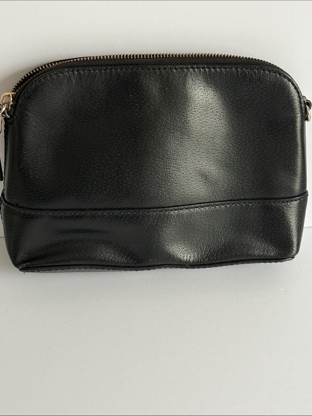 Kate Spade Black Pebbled Leather Dome Satchel Top Handle Bag Gold Hardware. - Picture 5 of 7